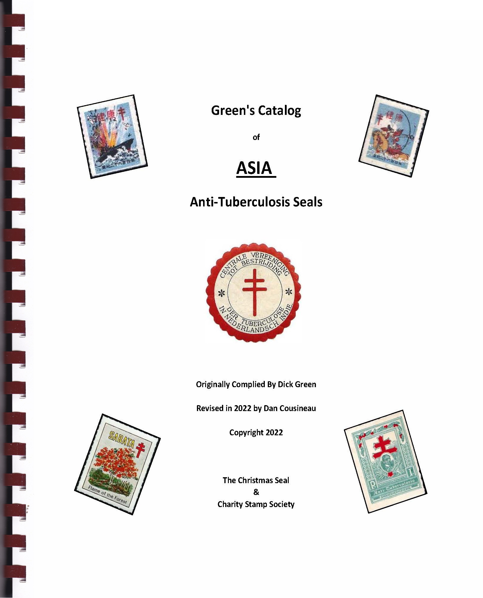 Store, US Christmas Seals Literature, Green's TB Seal Catalog, Asia